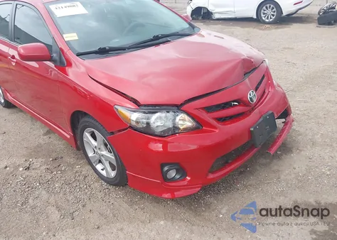 2011 Toyota Corolla S from USA, damaged, VIN 2T1BU4EE5BC708875